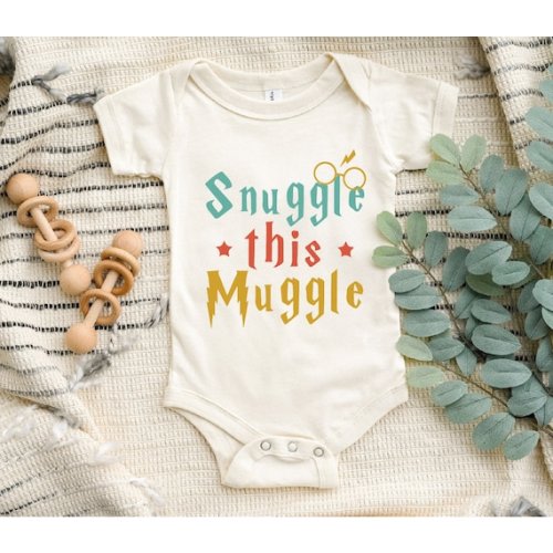 Funny Bodysuit, Pottery Baby Bodysuit, Snuggle This Muggle, Snuggle This Muggle Toddler Shirt, Snuggle This Muggle Shirt for Kids, TB309 - Etsy