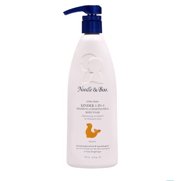 Noodle & Boo Kinder 3-in-1 Shampoo, Conditioner & Body Wash for Baby