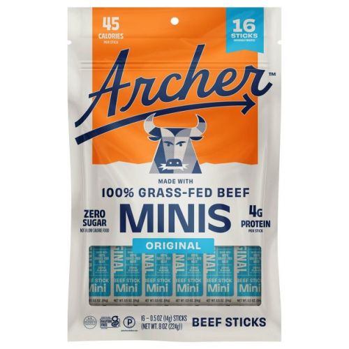 Archer Jerky Original Beef Mini Sticks - 16ct/8oz