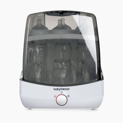 Baby Brezza SuperFast Sterilizer Dryer - White On White