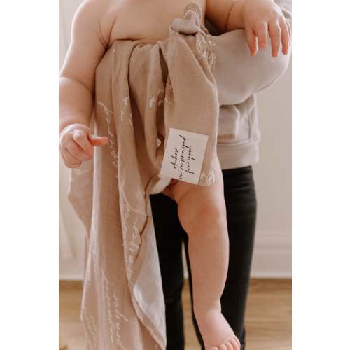 Answered Prayer Swaddle Blanket – OUR HOUSE ABOVE