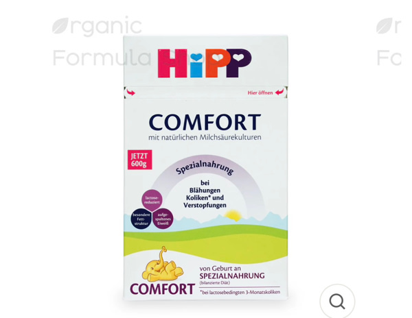 HiPP Comfort German Formula - All Stages