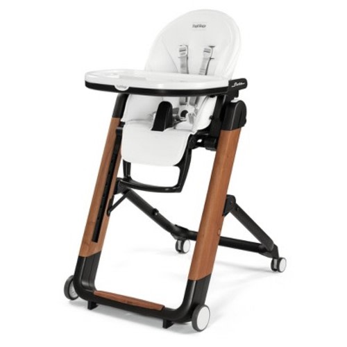 Peg Perego Siesta Compact Folding High Chair, Color: Ambiance Brown