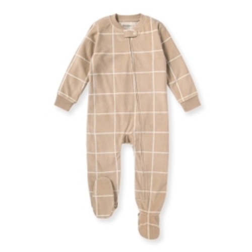 Swiss Check polarbee™ Repreve® Fleece Baby Pajamas