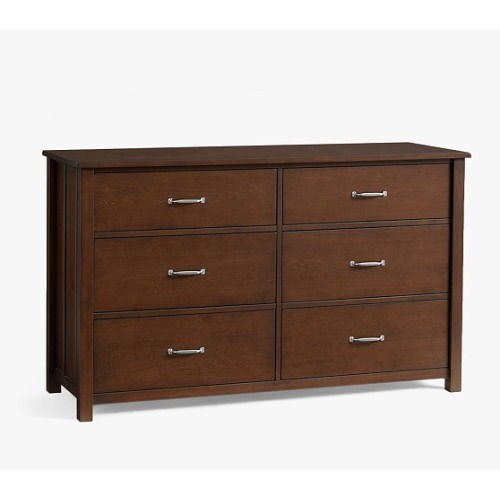 Camp Extra Wide Dresser - Chocolate - Twin Bed Only - Navy - Navy