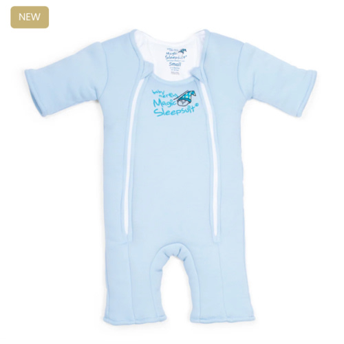 Blue Baby Merlin’s Magic Sleepsuit – 100% Cotton for Better Baby Sleep