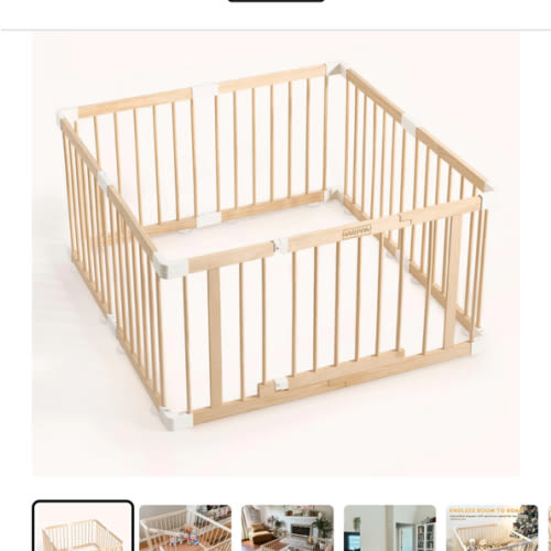 HARPPA Baby Gate Playpen Baby Fence for Babies and Toddlers