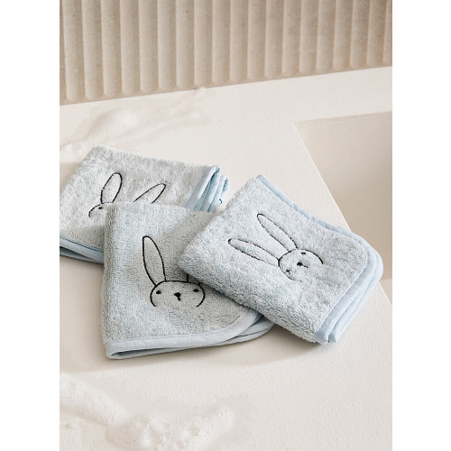 Adorable companion washcloths<br>Kids - Set of 3