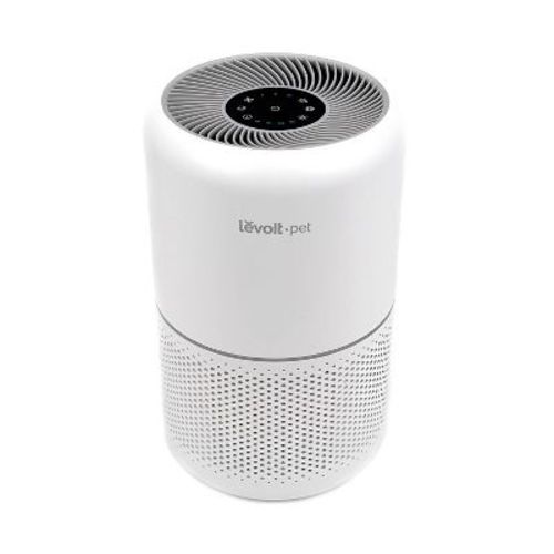 Levoit Pet Care Air Purifier: P350, 3 Settings, 100-300 sq. ft., Captures Pet Dander & Odors, Carbon Filter, White