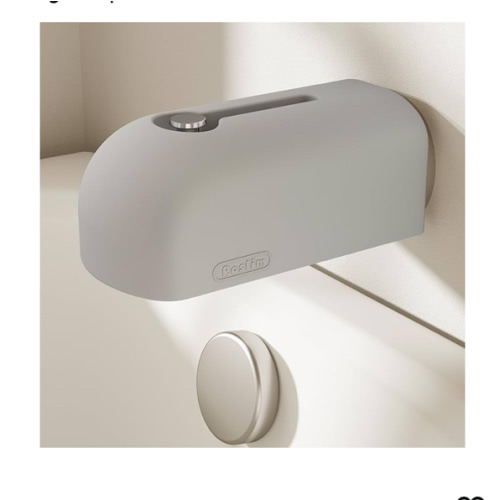 Bathtub Faucet Cover, Soft Silicone Bath Faucet Cover for Kids, Bath Spout Cover for Tub, Faucet Cover for Bathtub Safety, Toddler Bath Tub Water Spout Cover, Universal Fit (Grey)