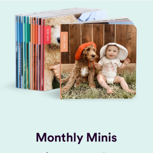 Chatbooks - softcover monthly books
