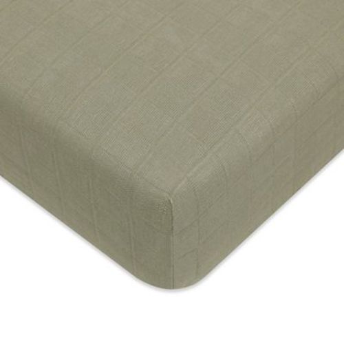Babyletto Matcha Muslin Crib Sheet, Gots Certified Organic Cotton