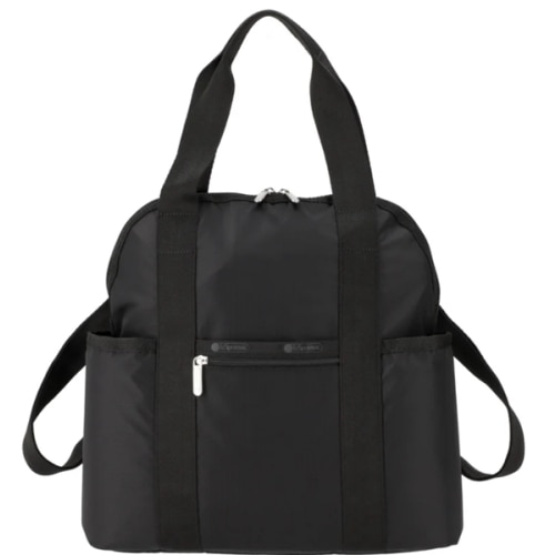 Solid Black Double Trouble Backpack | LeSportsac
