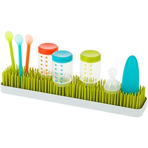 Boon Patch Countertop Drying Rack, Green , 17.25x3.5x3 Inch (Pack of 1)