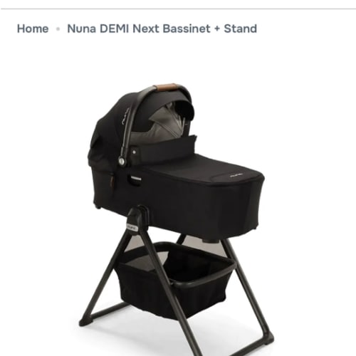 Nuna DEMI Next Bassinet + Stand – Bambi Baby