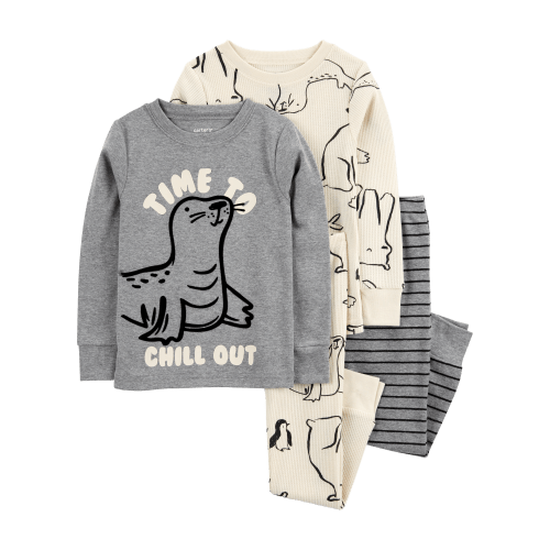 Baby 2-Piece Seal Chill Out Cotton Blend Pajamas - Carter's | Carter's