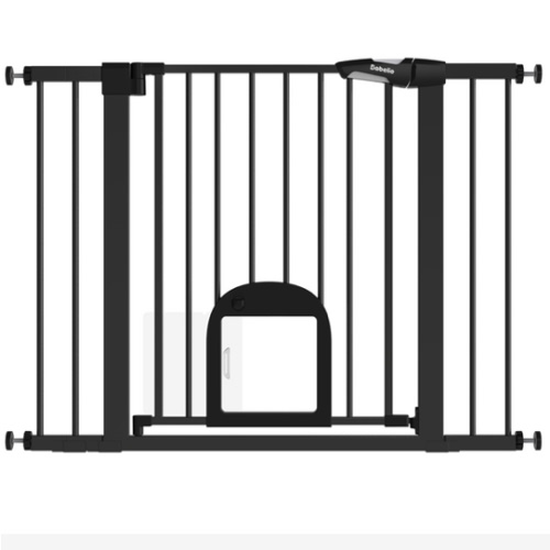 CatPrivilege T7 | Expandable Stylish Baby Gate with Cat Door