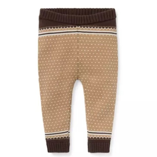 Baby Coffee Milk Fair Isle Baby Fair Isle Sweater Pant by Janie and Jack