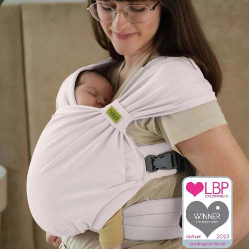 Boba Bliss Baby Wrap Carrier in Organic Stone – Boba Inc.