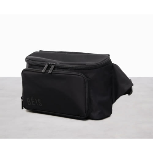 BÉIS 'The Diaper Pack' in Black - Diaper Fanny Pack & Crossbody Diaper Bag