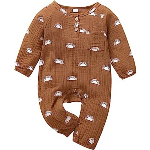CIYCUIT Newborn Baby Boy Girl Romper Clothes Infant Solid Ribbed Onesie Bodysuit Jumpsuit Outfits: Clothing, Shoes & Jewelry
