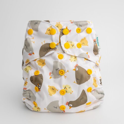 Mother Hen by Kyra Keenan - Essential Pocket Diaper - Farm - One Size