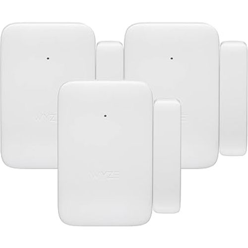 Wyze Home Security System Entry Sensor - Window and Door Entry Protection (3-Pack)