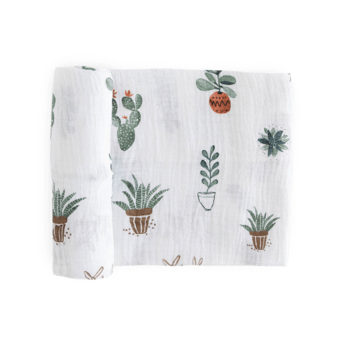 Cotton Muslin Swaddle Blanket - Prickle Pots