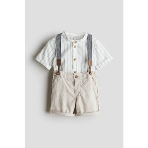 2-PIECE SET WITH SUSPENDERS
