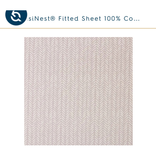 Herringbone BassiNest Fitted Sheet | HALO