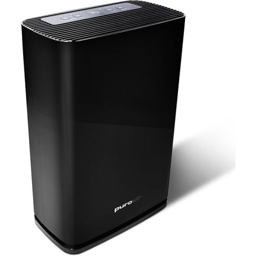 PuroAir 400 HEPA Air Purifiers for Home Large Rooms - Covers 2,000 Sq Ft - Filters Up To 99.9% of Pollutants, Smoke, Pollen, Dust, and VOCs - Quiet HEPA Air Filter - Air Purifiers for Bedroom