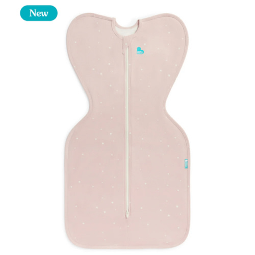 Swaddle Up™ 1.0 TOG Cotton Powder Pink Twinkle