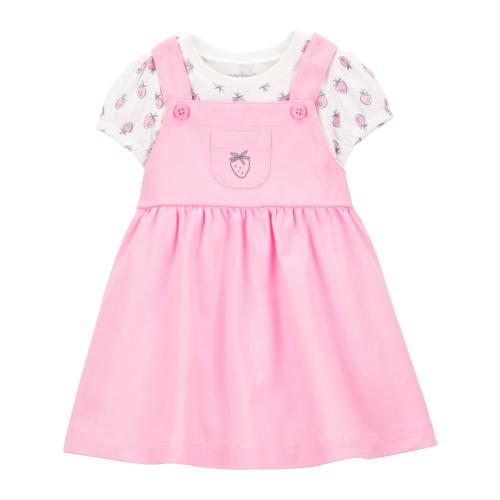 Carter's Child of Mine Baby Girl Dress Set, 2-Piece, Sizes 0/3-24 Months