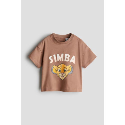 Motif-detail Cotton T-shirt