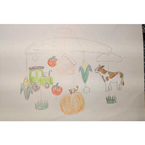Crib baby mobile - Farm nursery mobile - baby mobile - tractor mobile - farm mobile nursery - Crib Mobile Farm Animal Mobile nursery mobile