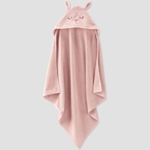 Little Planet By Carter's Hooded Character Towel - Pink Bunny