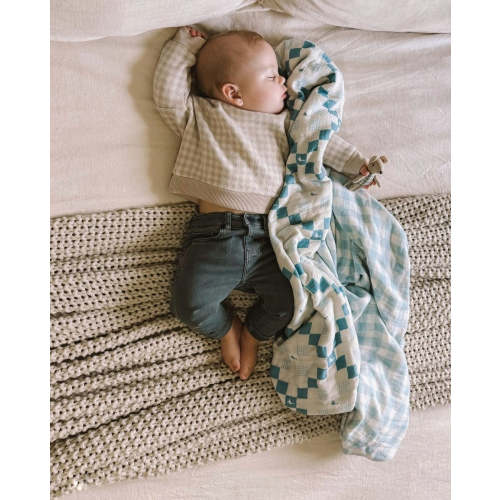 Grandma's Goose Quilt 6 Layer Gauze Blanket