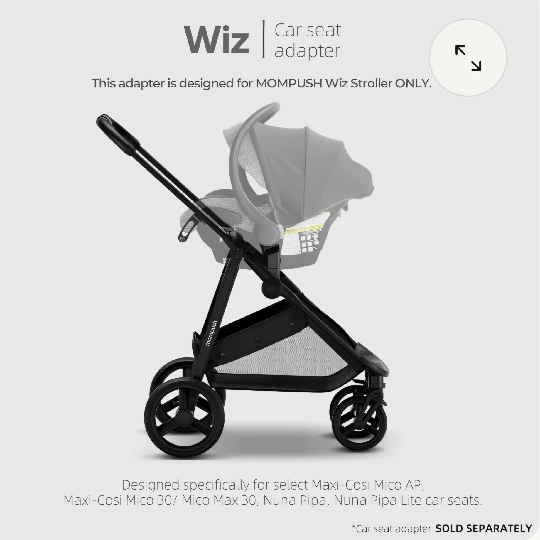 Car Seat Adapter l Mompush