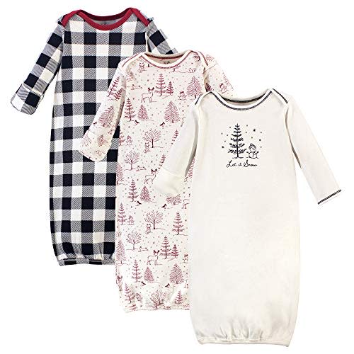Touched by Nature Unisex Baby Organic Cotton Gowns