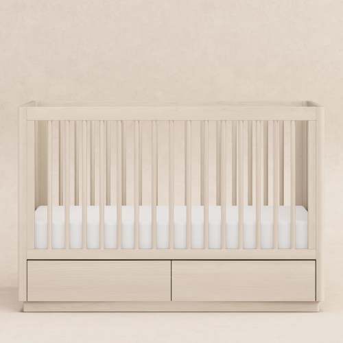 Bento 3-in-1 Convertible Storage Crib with Toddler Bed Conversion Kit