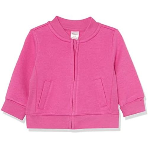 Hanes, Zippin Soft 4-way Stretch Fleece Zip Up Sweatshirt Jacket, Babies and Toddlers