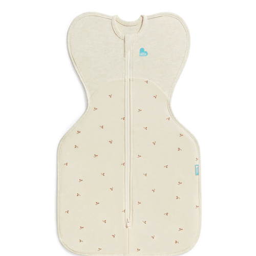 Swaddle Up™ 1.5 TOG Cotton Oatmeal Twigs Size SMALL