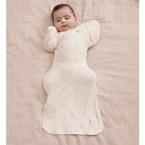 Swaddle Up™ Transition Bag 1.0 TOG Viscose from Bamboo Cream Lemons