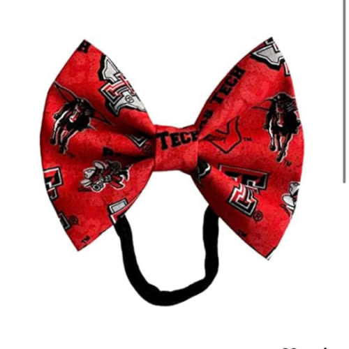 Texas Tech Red Raiders Bow Baby Headband or Hair Clip (Headband)