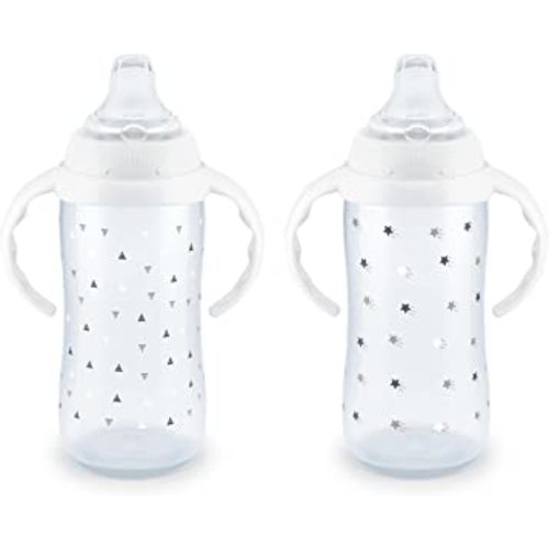 NUK Learner Cup, 6+ Months, Timeless Collection, Amazon Exclusive, 5 Oz, Pack of 2 – BPA Free, Spill Proof Sippy Cup