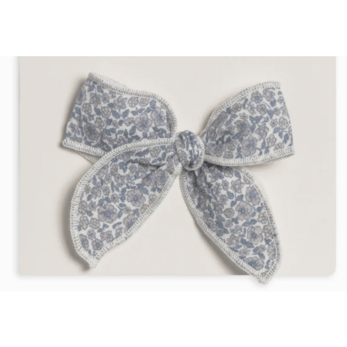 Muslin Bow Clip