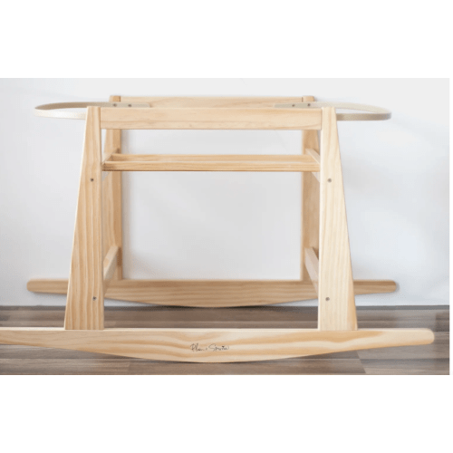 Original RockingMoses Bassinet Standwith brakeNatural