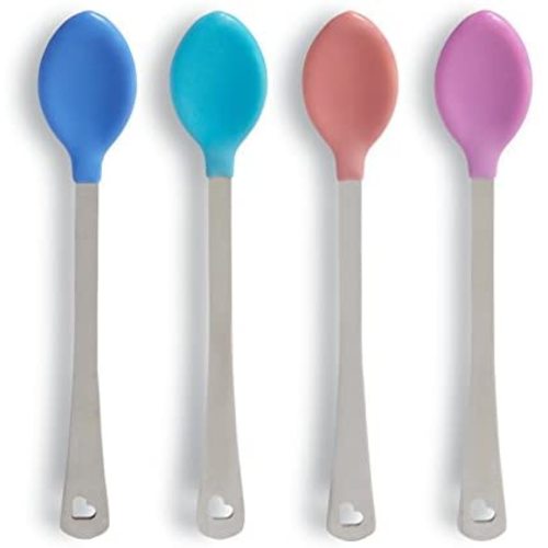 Amazon.com : Munchkin White Hot Safety Spoons 4 Ct : Baby Eating Utensils : Baby