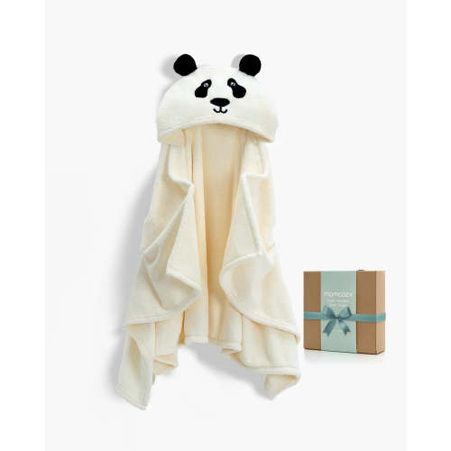 MomCozy Panda Bath Towel