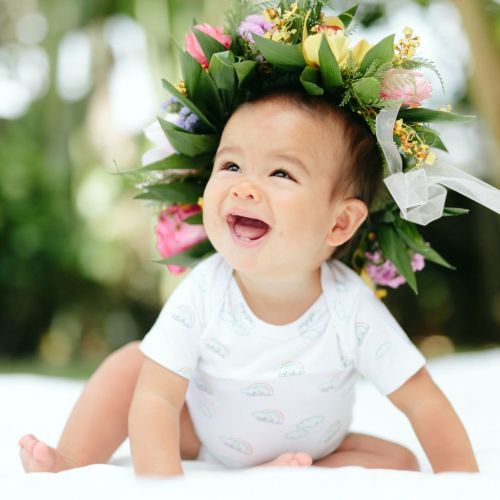 Aloha Onesie - Coco Moon Hawaii - Sizes 0 - 12 Months